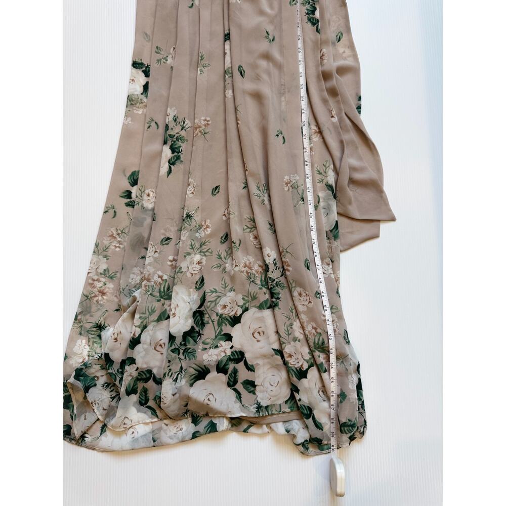Show Me Your Mumu Audrey Maxi Dress Medium Bouquet Toss Floral Wrap Boho Garden - Picture 16 of 16